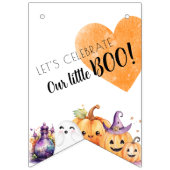 Baby shower Halloween Een beetje Boo Vlaggetjes (Eerste vlag)