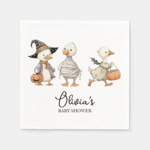 Baby shower Halloween gans Servet