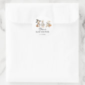 Baby Shower Halloween gans sticker (Tas)