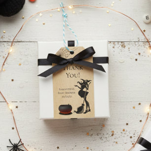 Baby Shower Halloween Heksen Favoriet Cadeaulabel