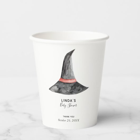 Baby shower Halloween Herfst najaar Eenvoudig Papieren Bekers (Voorkant)