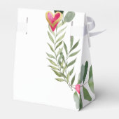 Baby shower Harde Eucalyptus Favor Box Bedankdoosjes (Achterkant)