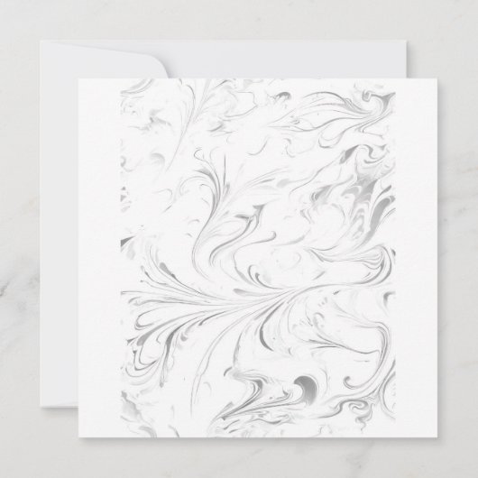 Baby shower hart save the date (Achterkant)