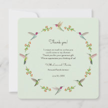 Baby shower Hartelijk dank