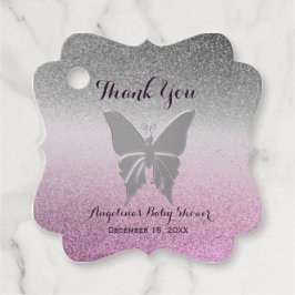 Baby shower Hartelijk dank Bedankjes Labels