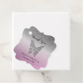 Baby shower Hartelijk dank Bedankjes Labels (In situ)