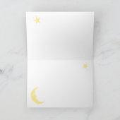 Baby shower Hartelijk dank Bedankkaart (Binnen)