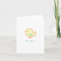 Baby shower Hartelijk dank