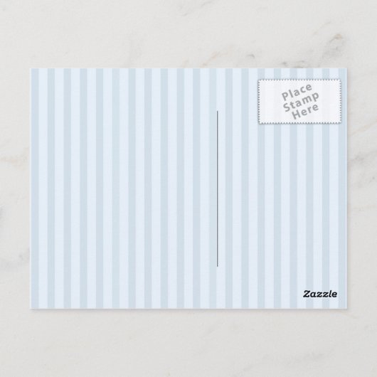 Baby shower Hartelijk dank Briefkaart (Achterkant)