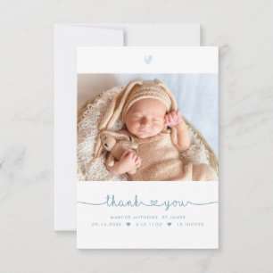 Baby shower Hartelijk dank voor uw DIY-kleurenscri Bedankkaart