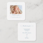 Baby shower Hartelijk dank voor uw DIY-kleurenscri Notitiekaartje (Voorkant / Achterkant)