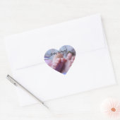 Baby Shower hartvormige stickers enveloppen zegels (Envelop)