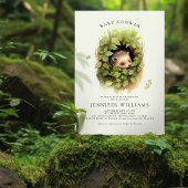 Baby shower Hedgehog Waterverf Uitnodiging