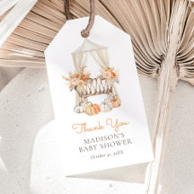 Baby Shower Herfst Bloemige Pompoen