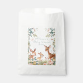 Baby shower Herten Bosbloemen Bedankzakje (Voorkant)