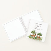 Baby shower herten herten notitieboek (Binnen)