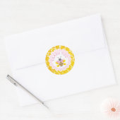 Baby shower Honeybee Hartelijk dank aan Stickers v (Envelop)