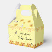 Baby shower honingbijen bedankdoosjes (Voorkant Zijde)