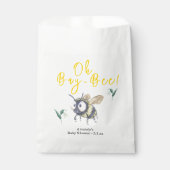 Baby shower honingbijen bedankzakje (Voorkant)