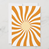 Baby shower honingbijen kaart (Achterkant)