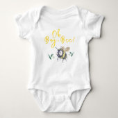 Baby shower honingbijen romper (Voorkant)