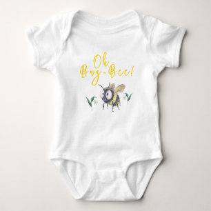 Baby shower honingbijen romper