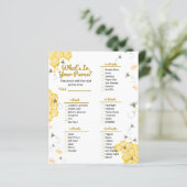 Baby shower honingbijen Wat zit er in je paardensp (Staand voorkant)