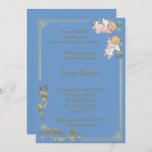 baby shower honingjongen kaart (Voorkant / Achterkant)