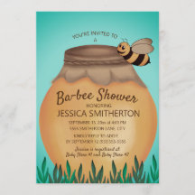 Baby shower honingpit en honingbijen