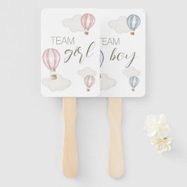 Baby Shower Hot Air Balloons Gender Neutral Handwaaier