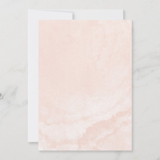 Baby shower I van de waterdieren van mama en Baby  Kaart (Achterkant)