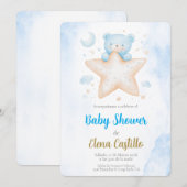 Baby shower in het Spaans Kaart (Voorkant / Achterkant)