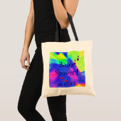 Baby shower in zwart-wit en natuurlijk III Tote Bag (Voorkant (product))