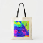 Baby shower in zwart-wit en natuurlijk III Tote Bag (Voorkant)