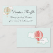 baby shower informatiekaartje (Voorkant / Achterkant)