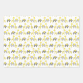 Baby shower inpakpapier vel (Voorkant)