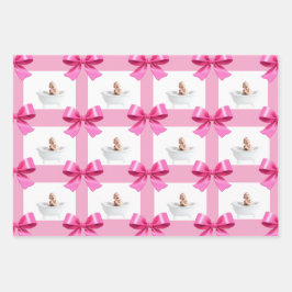 Baby shower inpakpapier vellen, mat 19" x 29" vel