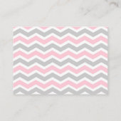 Baby shower-insteekkaart weergeven, geen omloop informatiekaartje (Achterkant)