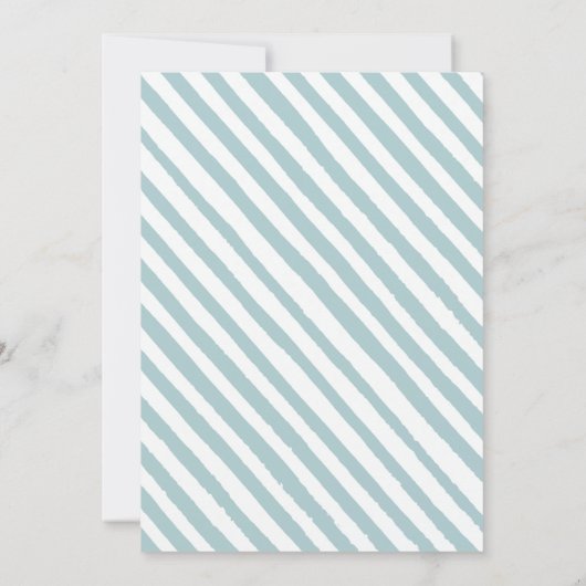 Baby shower Invi Kaart (Achterkant)