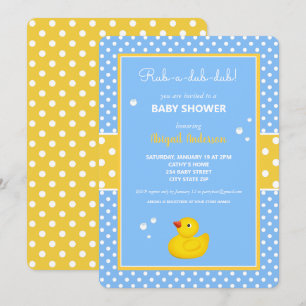 Baby shower Invita Kaart