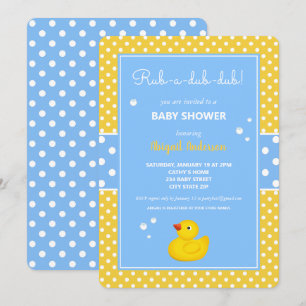 Baby shower Invita Kaart