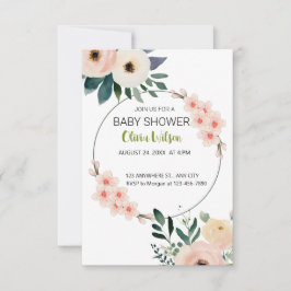 BABY SHOWER INVITATIE
