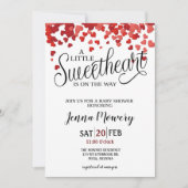 BABY SHOWER INVITATIE KAART (Voorkant)