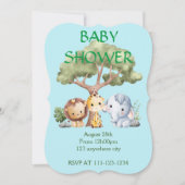 BABY SHOWER INVITATIE SAVE THE DATE (Voorkant)