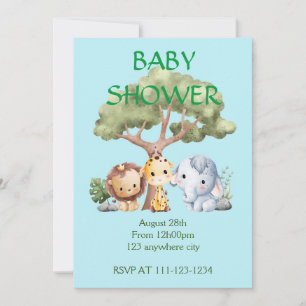 BABY SHOWER INVITATIE SAVE THE DATE