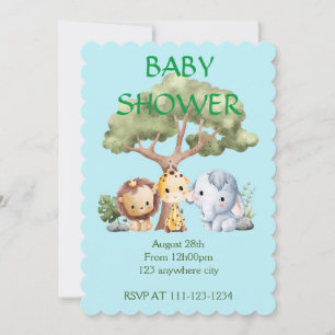 BABY SHOWER INVITATIE SAVE THE DATE