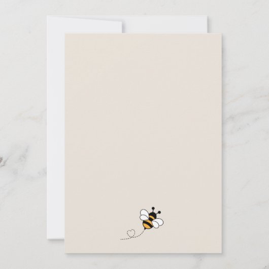 Baby Shower Invitation (Achterkant)