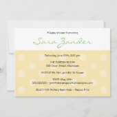 baby shower Invitation - Boy Baby Whale Kaart (Achterkant)