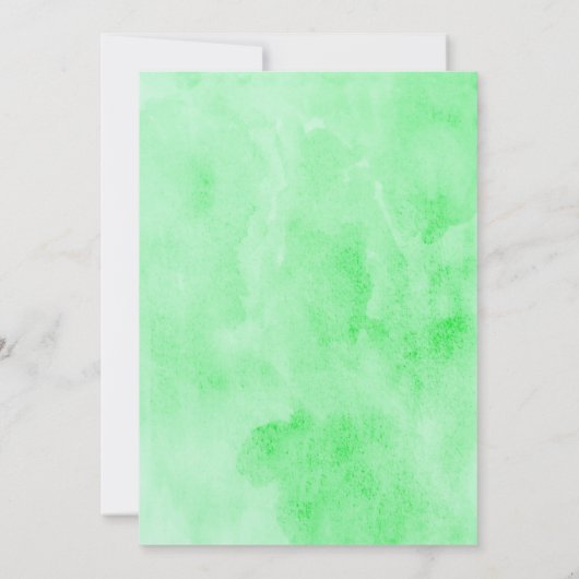 Baby shower Invitation Cute Woodland Animals Rusti Kaart (Achterkant)