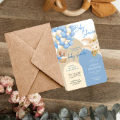 Baby Shower Invitation for Boy–Customizable Kaart
